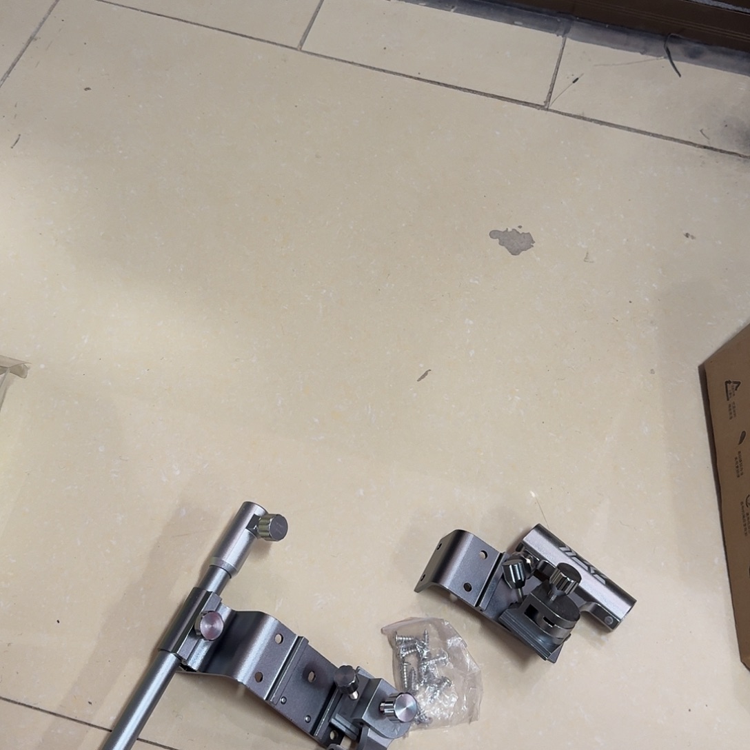 灰色钓箱三件套直角