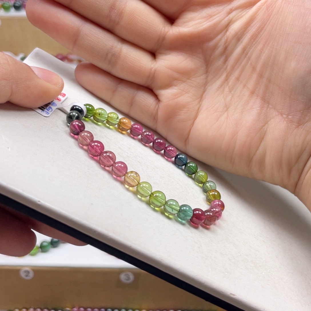 碧玺手串未镶嵌6mmmmmmmmmmmmmmmmmmmmm