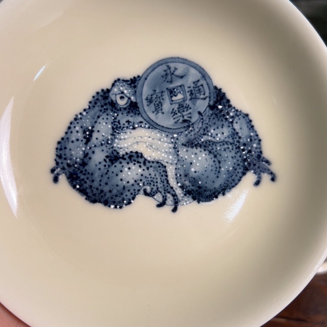 风***兰金蟾壶承宣纸釉333333