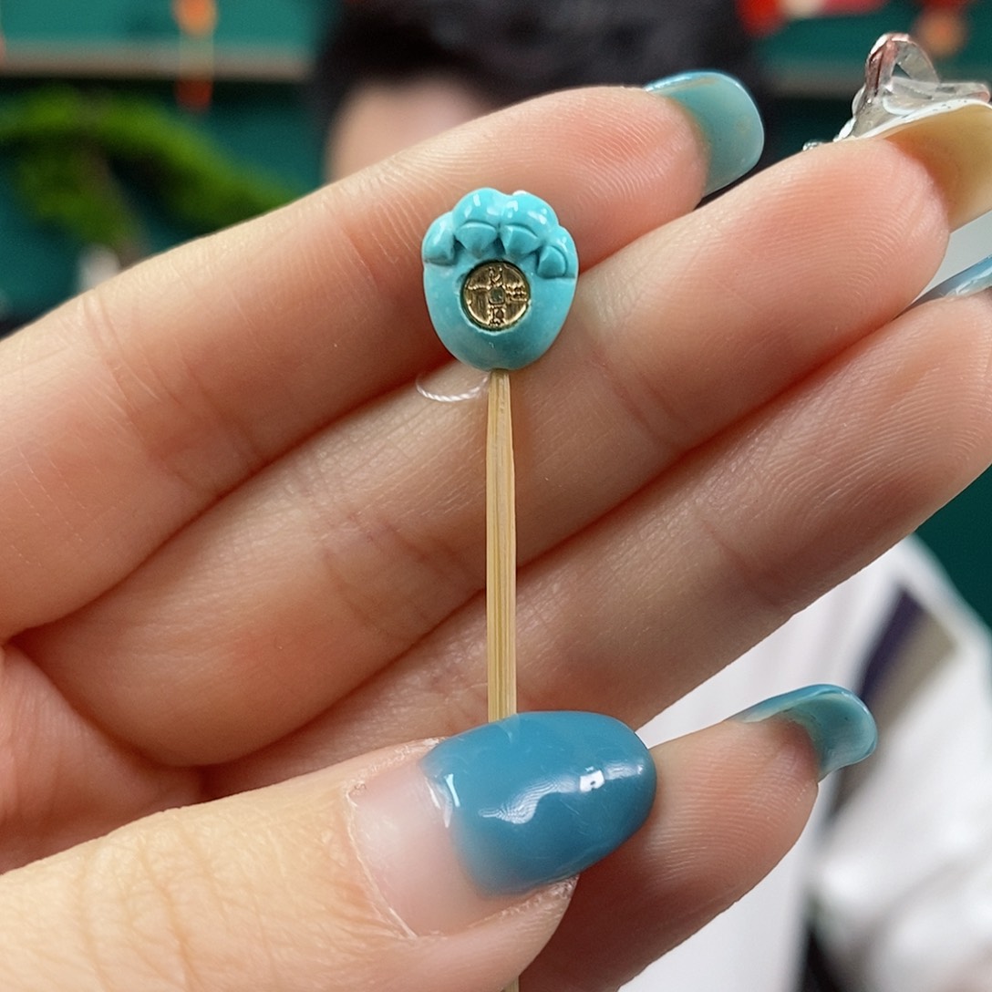 绿松石珠宝奇石未镶嵌