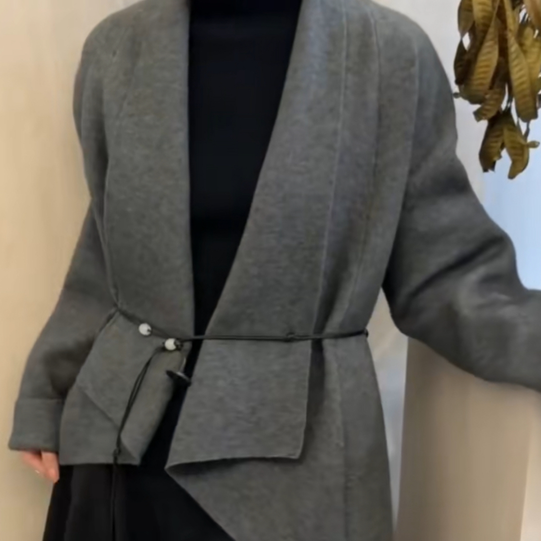 韩系学院风百褶背心连衣裙喇叭袖白衬衫套装女秋冬