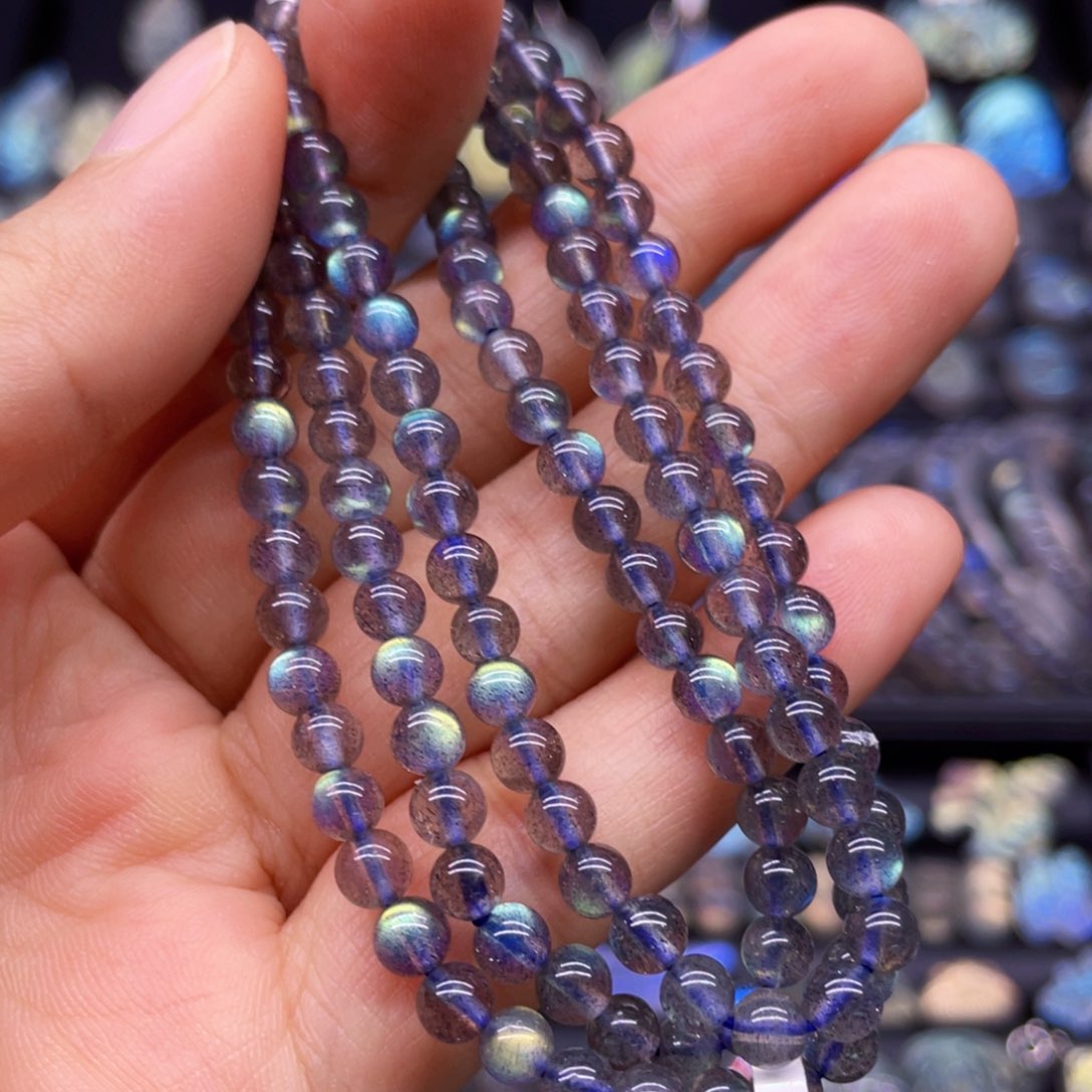 手串未镶嵌长石4.7左右