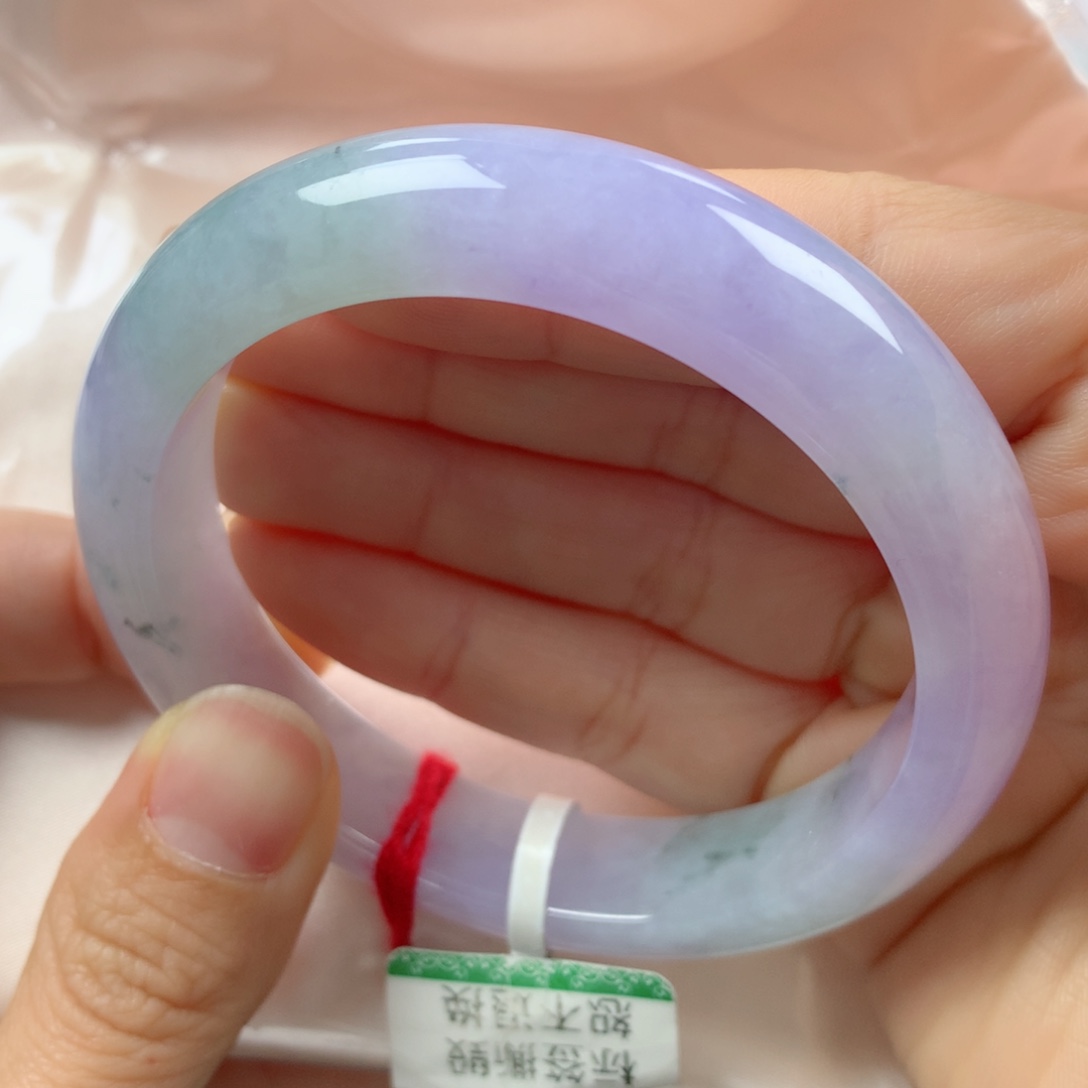 未镶嵌手镯翡翠缅甸天然翡翠A货56正