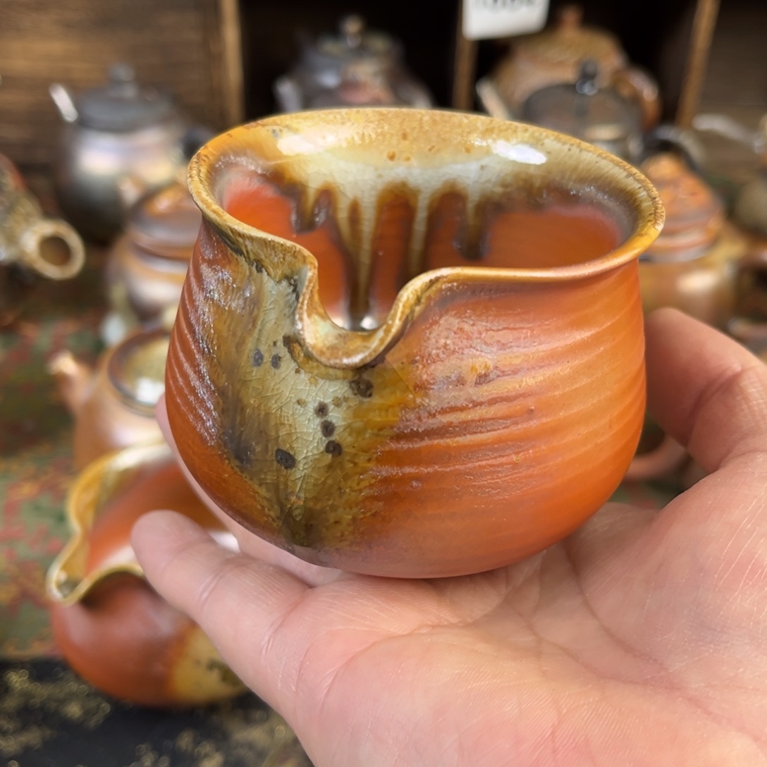 杯沉*柴烧茶器主人公道