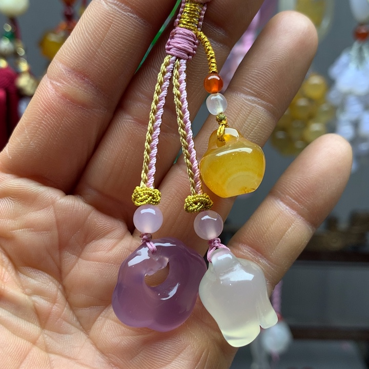 玛瑙/玉髓玛瑙玉髓手串未镶嵌