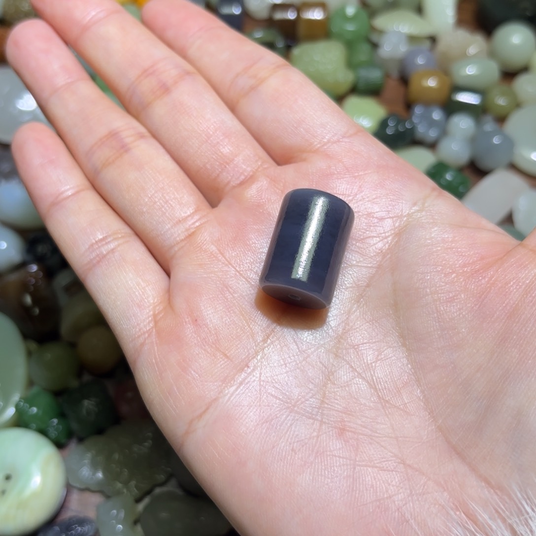 和田玉珠宝半成品未镶嵌小*包