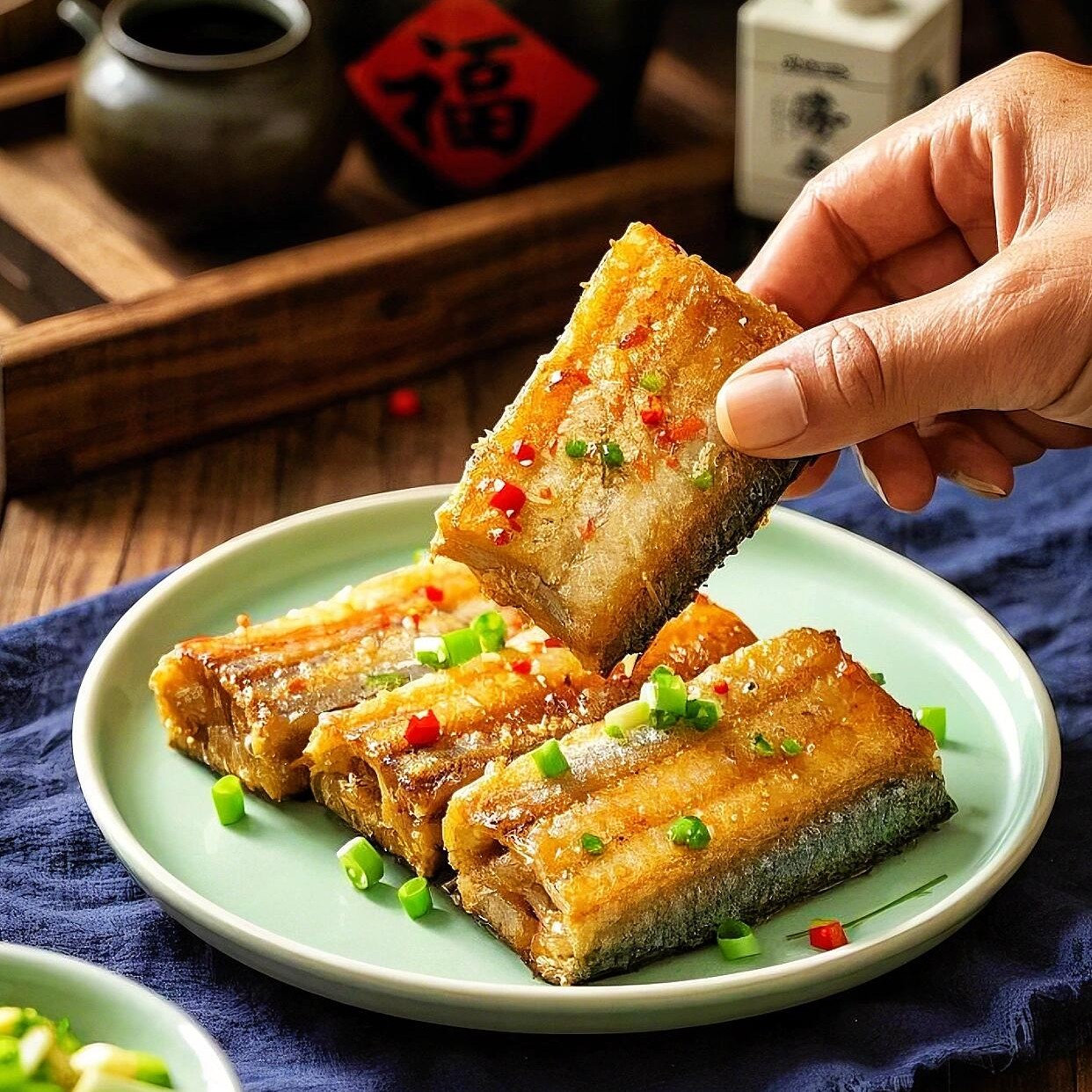 （新疆包邮）只发新疆，舟山精品带鱼中段【买五送一】