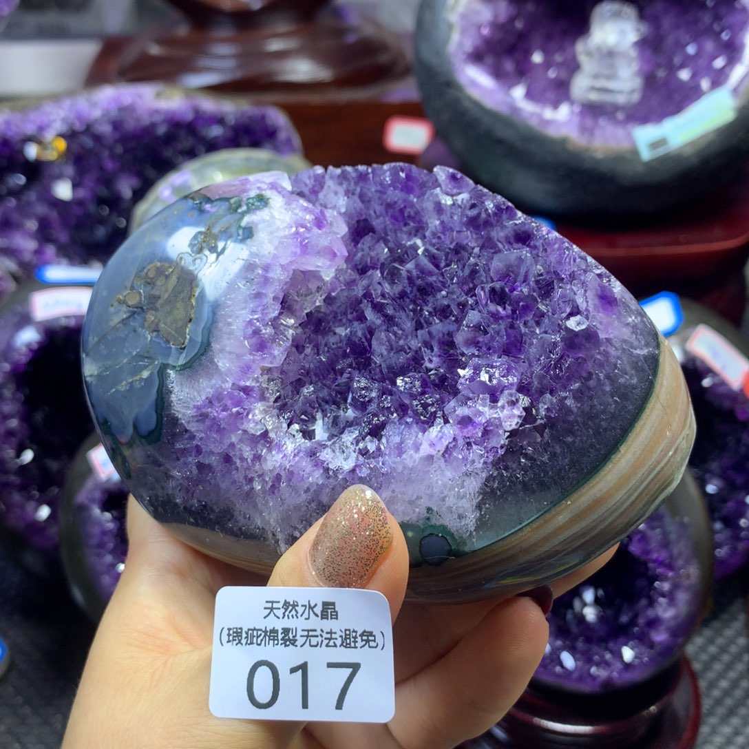 摆件月未镶嵌水晶