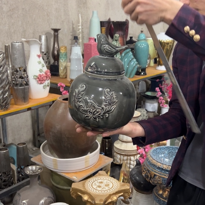 瓶高度29厘米口径10厘米微瑕捡漏