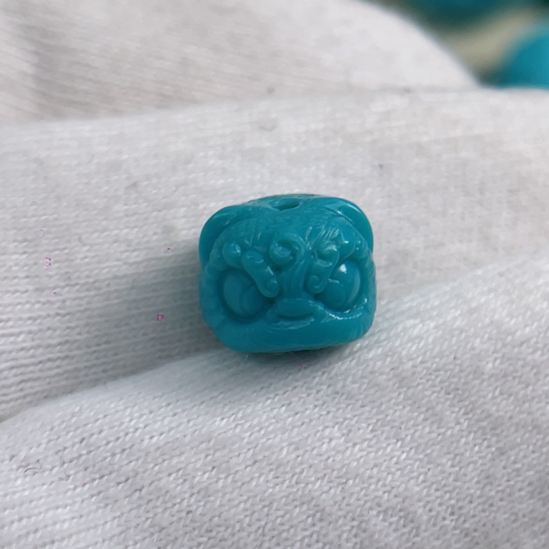 绿松石颈饰未镶嵌卡9.7-7.7