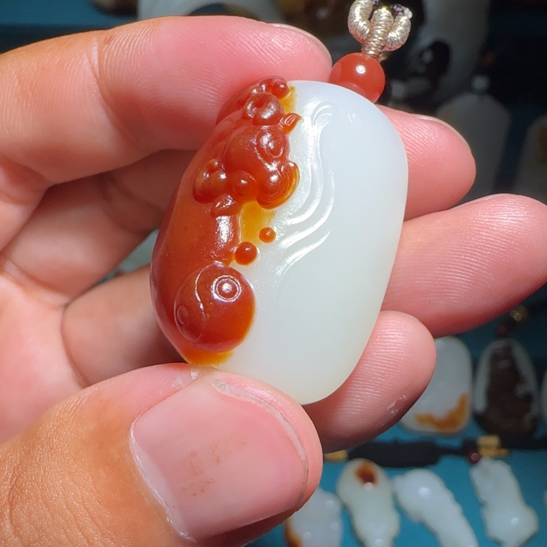 和田玉挂件未镶嵌?***?