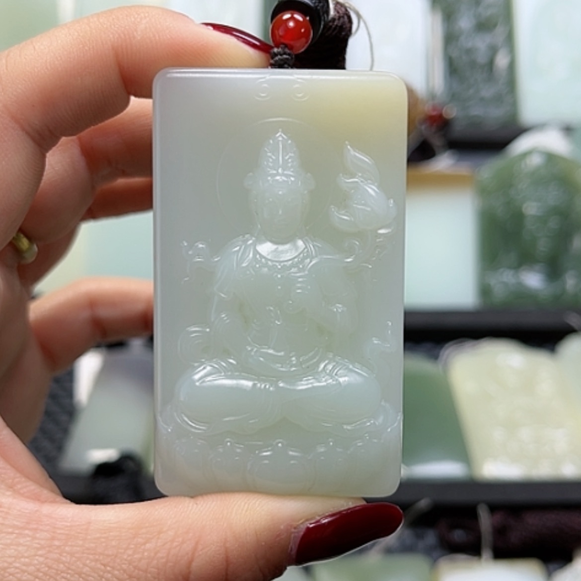 【闪购商品】和田玉颈饰未镶嵌用****4