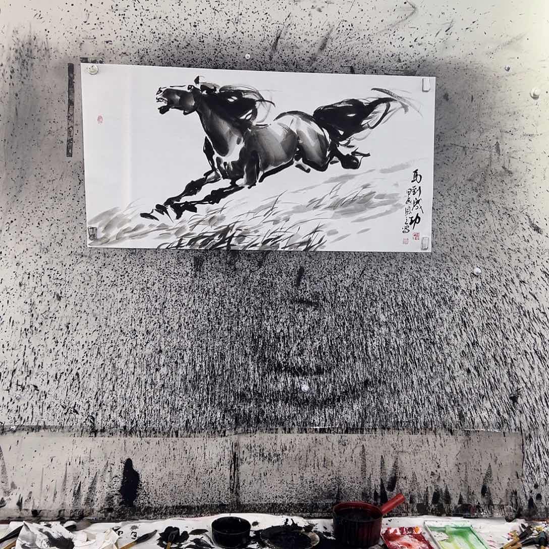 国画我在等你来啊亲