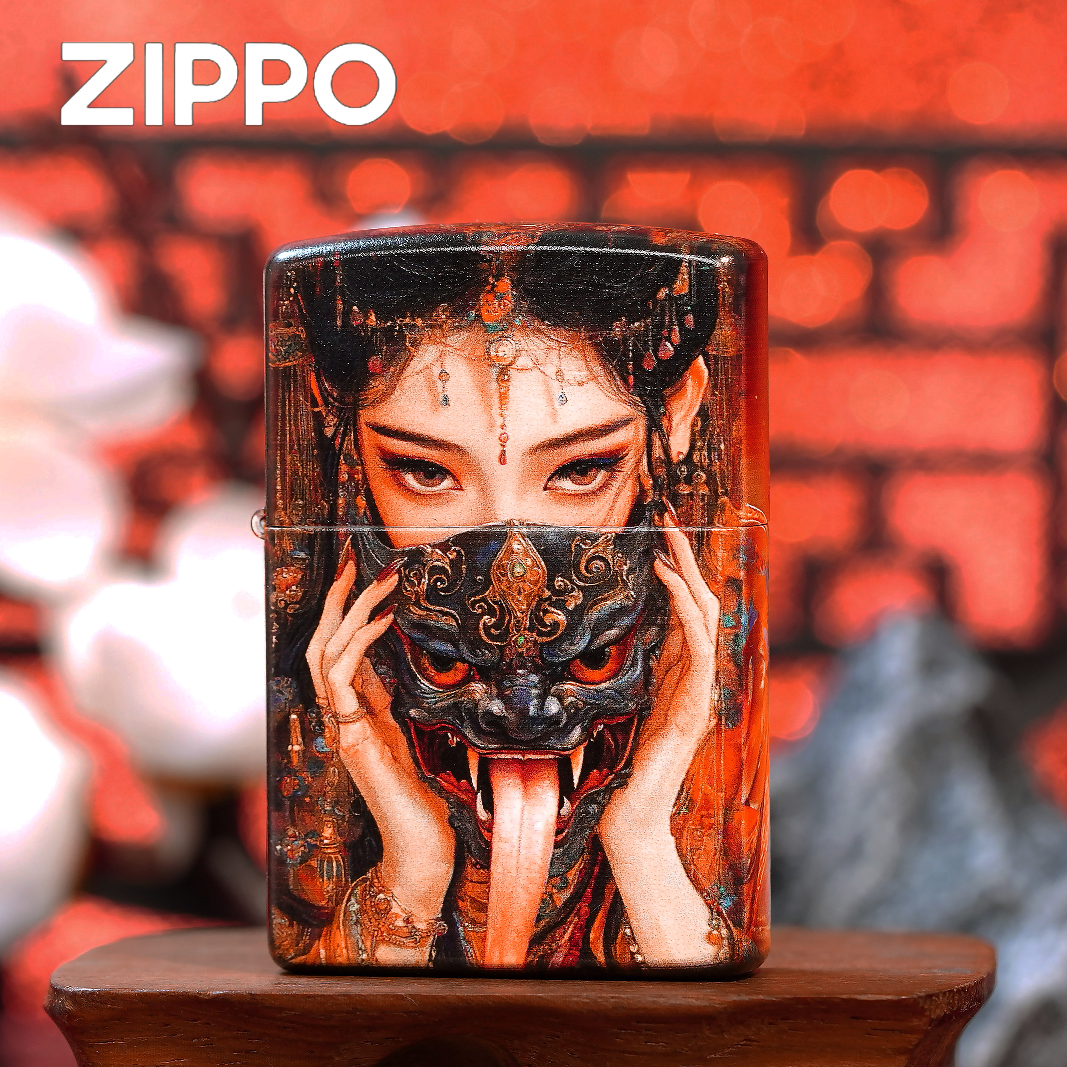 ZIPPO/之宝正品防风打火机 彩印扎基拉姆送礼收藏浪漫礼物