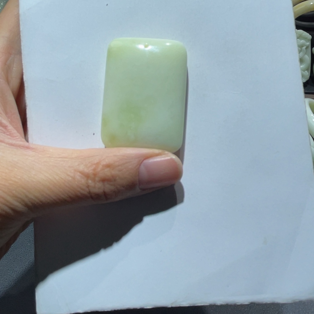 未镶嵌手镯蓝田玉（蛇纹石化大理石玉）海*堡