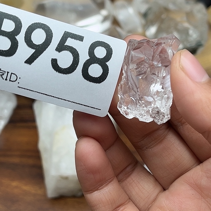 珠宝半成品未镶嵌水晶默认微瑕