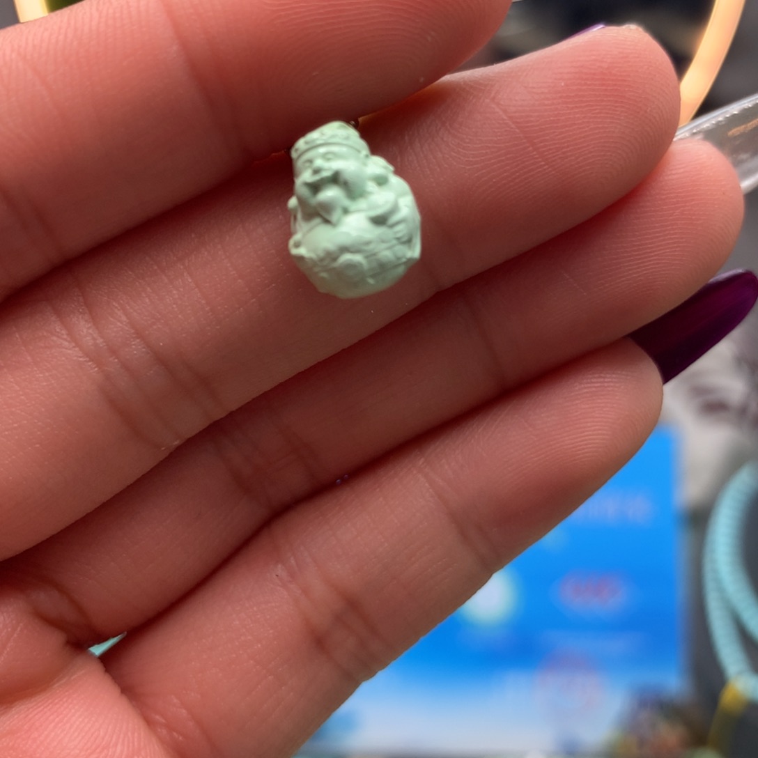 绿松石挂件未镶嵌