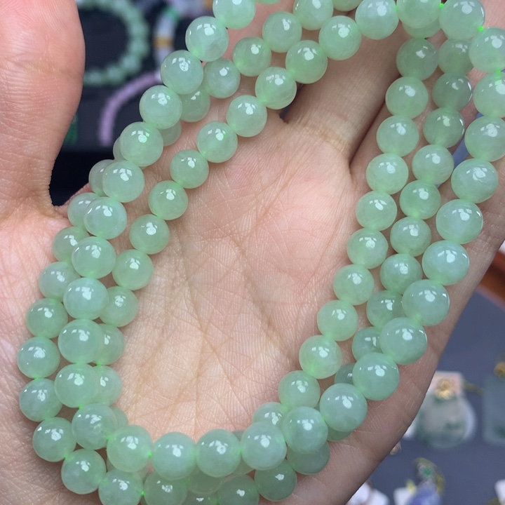 翡翠手链未镶嵌翡翠