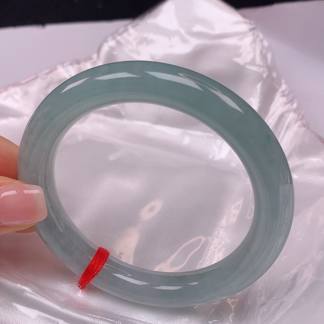 【闪购商品】未镶嵌手镯翡翠55圆条手镯