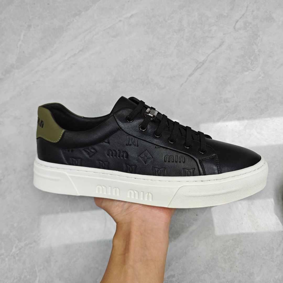 【2517】头层牛皮男士时尚休闲皮鞋四季百搭商务真皮中低邦男鞋