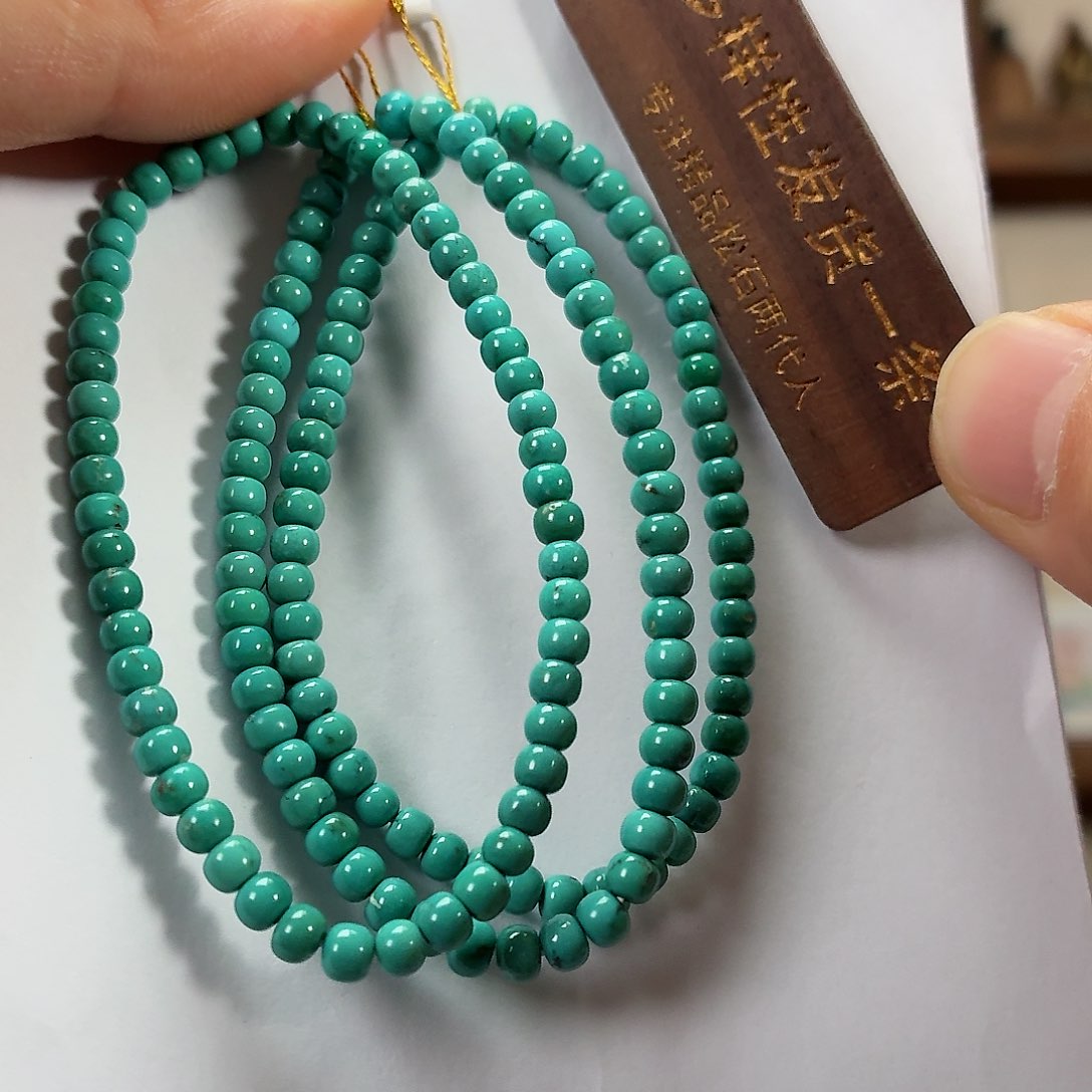 未镶嵌绿松石珠宝奇石