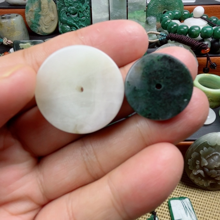 未镶嵌独山玉珠宝半成品