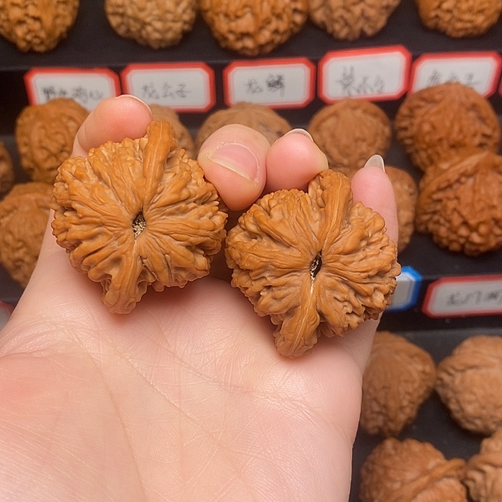 文玩核桃把件多***憶麦穗42