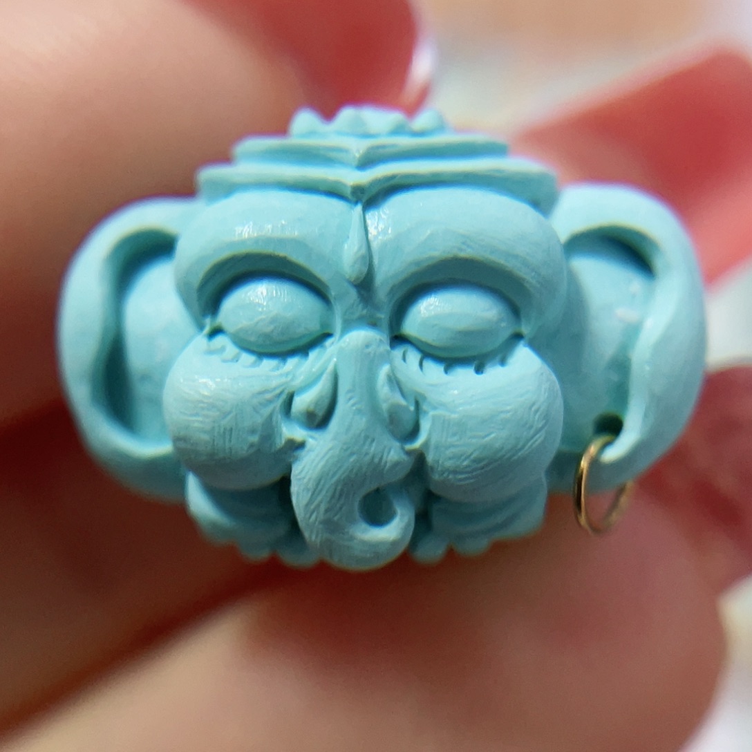 绿松石珠宝奇石未镶嵌