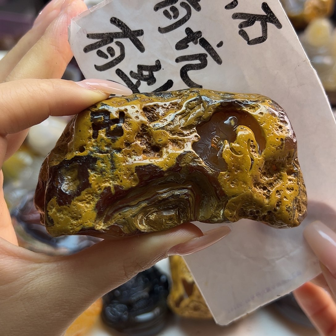 玛瑙/玉髓合金颈饰