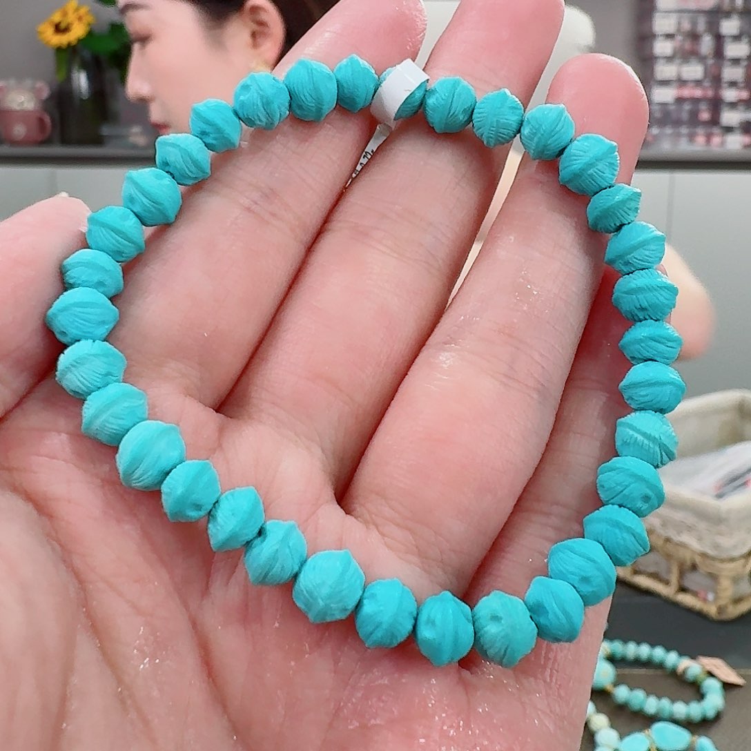 未镶嵌绿松石珠宝奇石