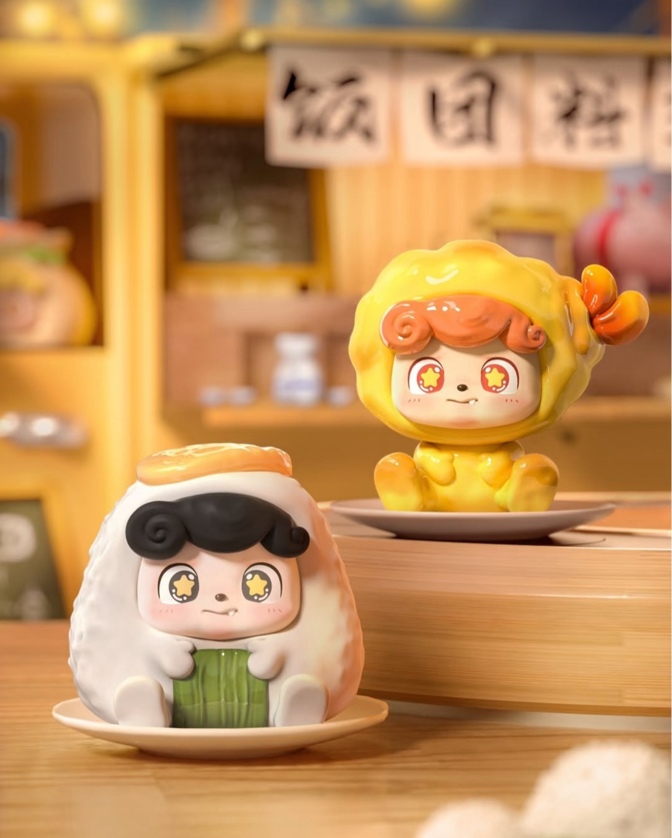 【拍下不退不换默认拆盒】Q宝街头料理王mini系列盲盒手办