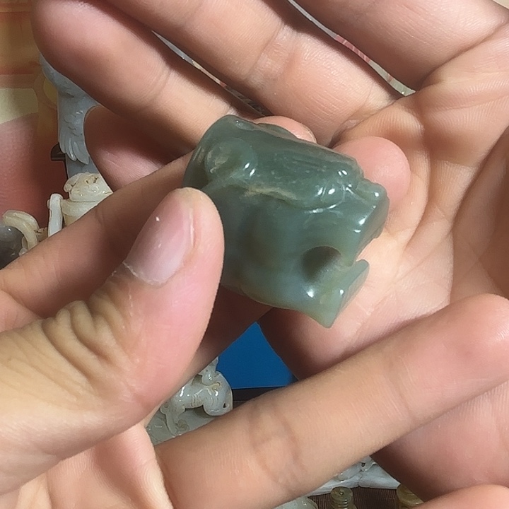 未镶嵌和田玉（青玉）挂件