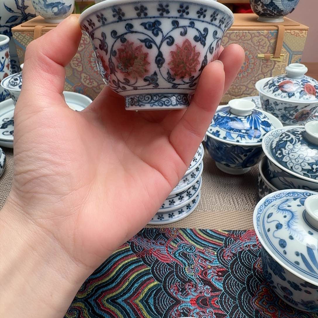 问*清风瓷影清风瓷影纯手工