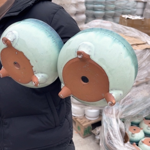 红陶养养花盆0214-1011