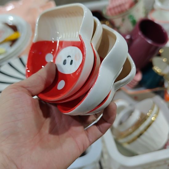 杯陶瓷餐具杯碗盘微瑕介意慎拍