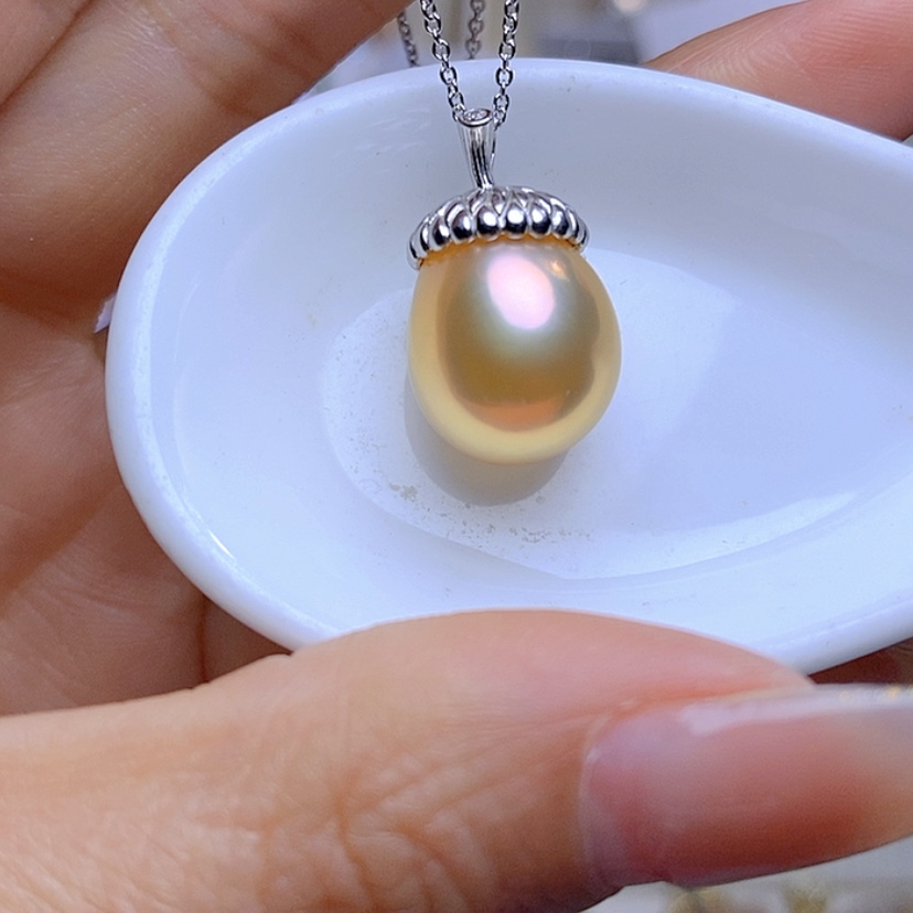 【闪购商品】淡水珍珠吊坠合金