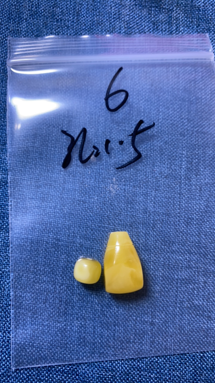 天然蜜蜡老型加三通