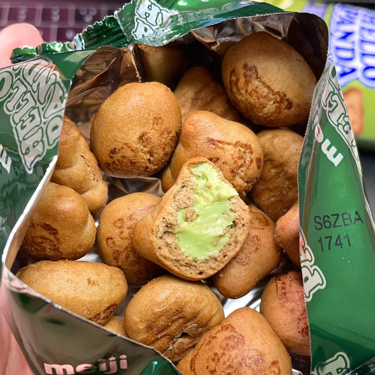 小熊宇治抹茶味饼干