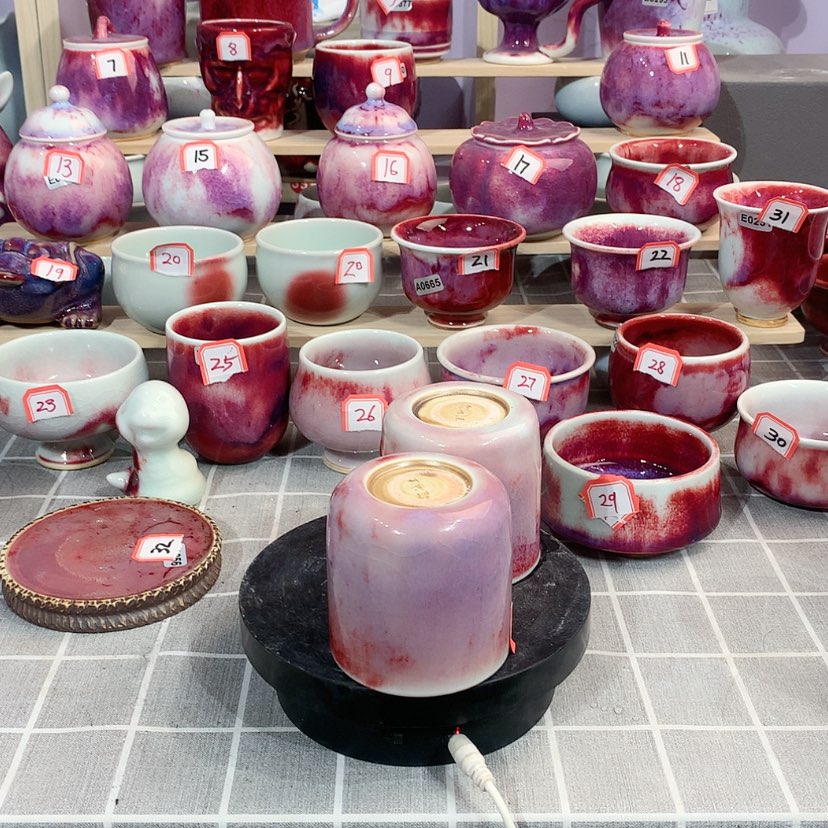 【闪购商品】一**茶钧瓷主人杯摆件工艺品