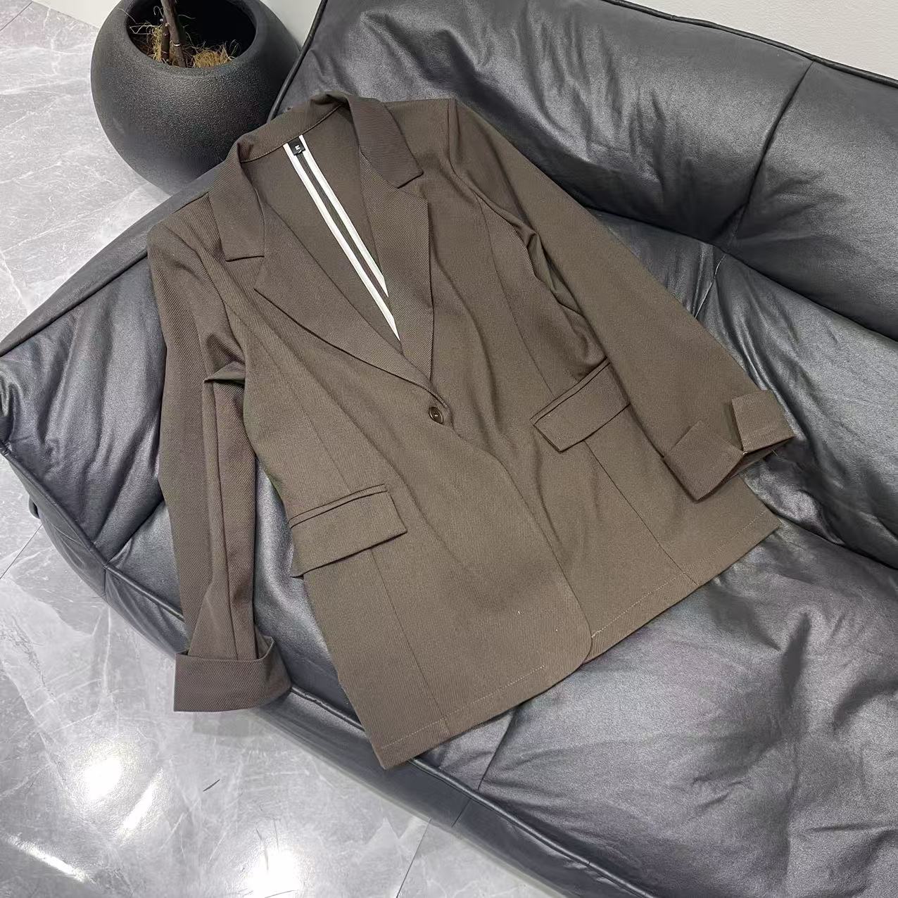 【晨浠定制】新款时尚气质西服外套619