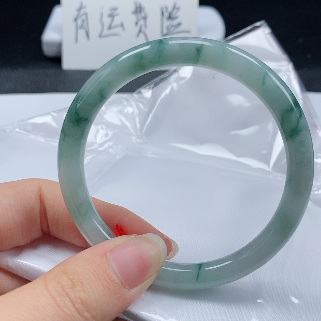 【闪购商品】翡翠手镯（圆镯）未镶嵌315号