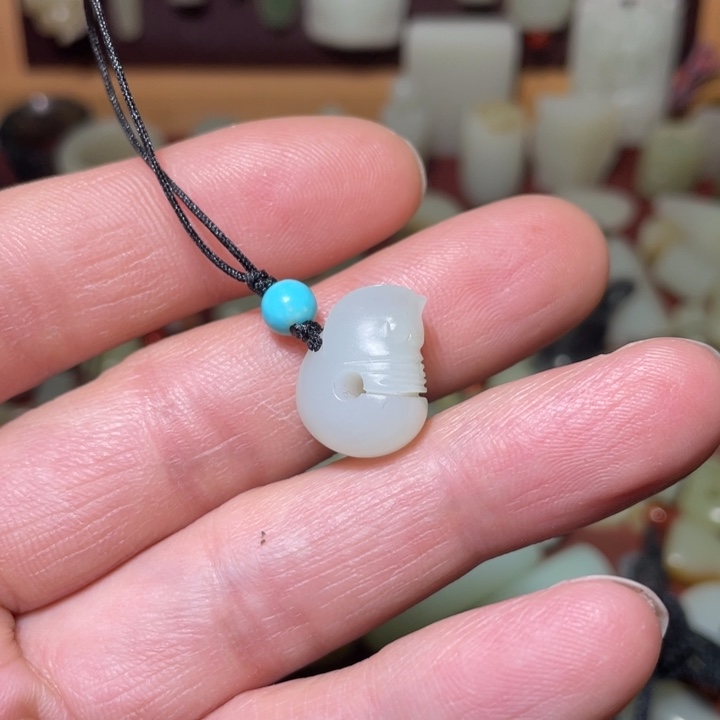 和田玉吊坠(不含链)未镶嵌师*