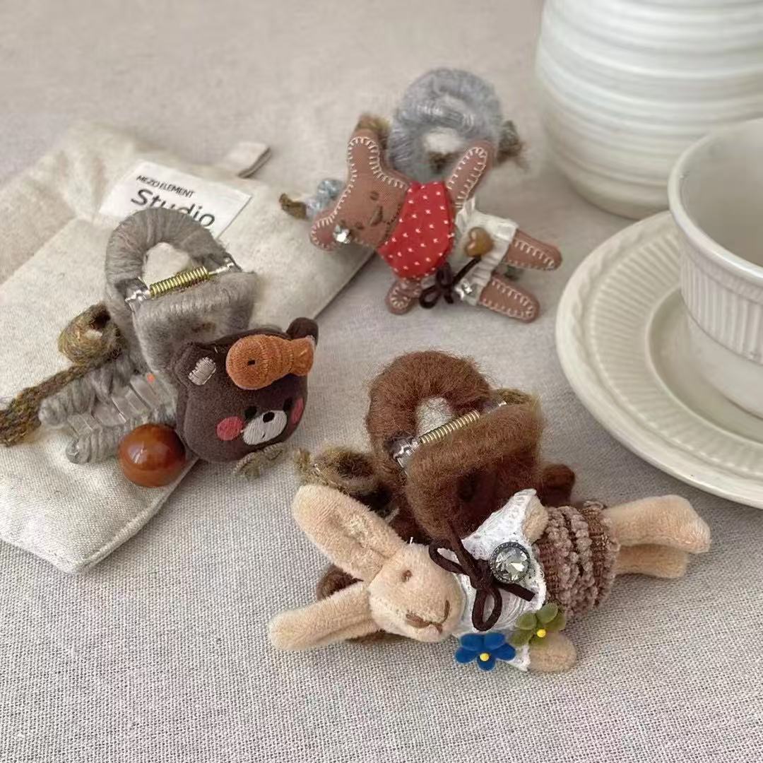 编号401-500原创时尚设计发夹抓夹肠圈发绳百搭头饰发饰