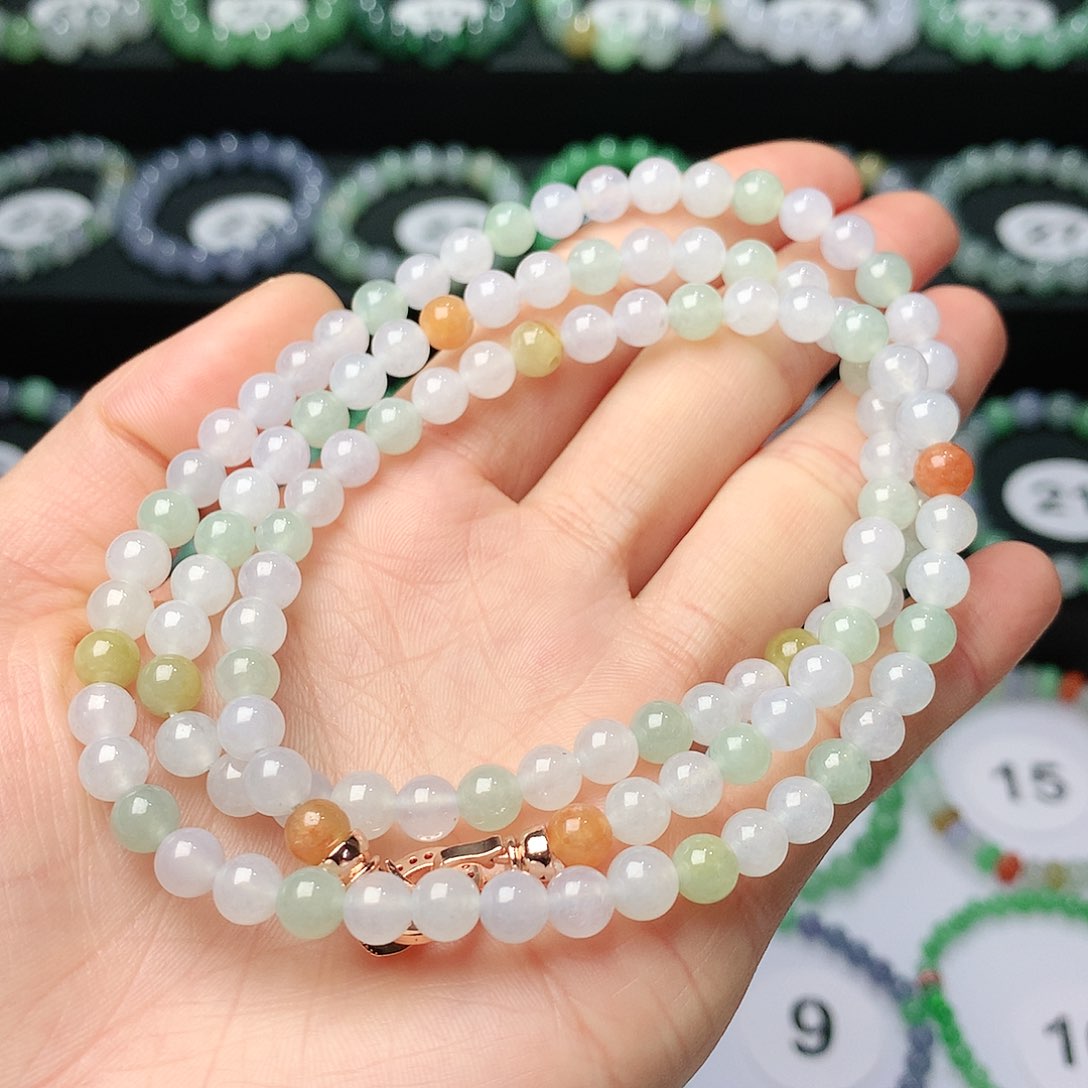 翡翠手链未镶嵌翡翠