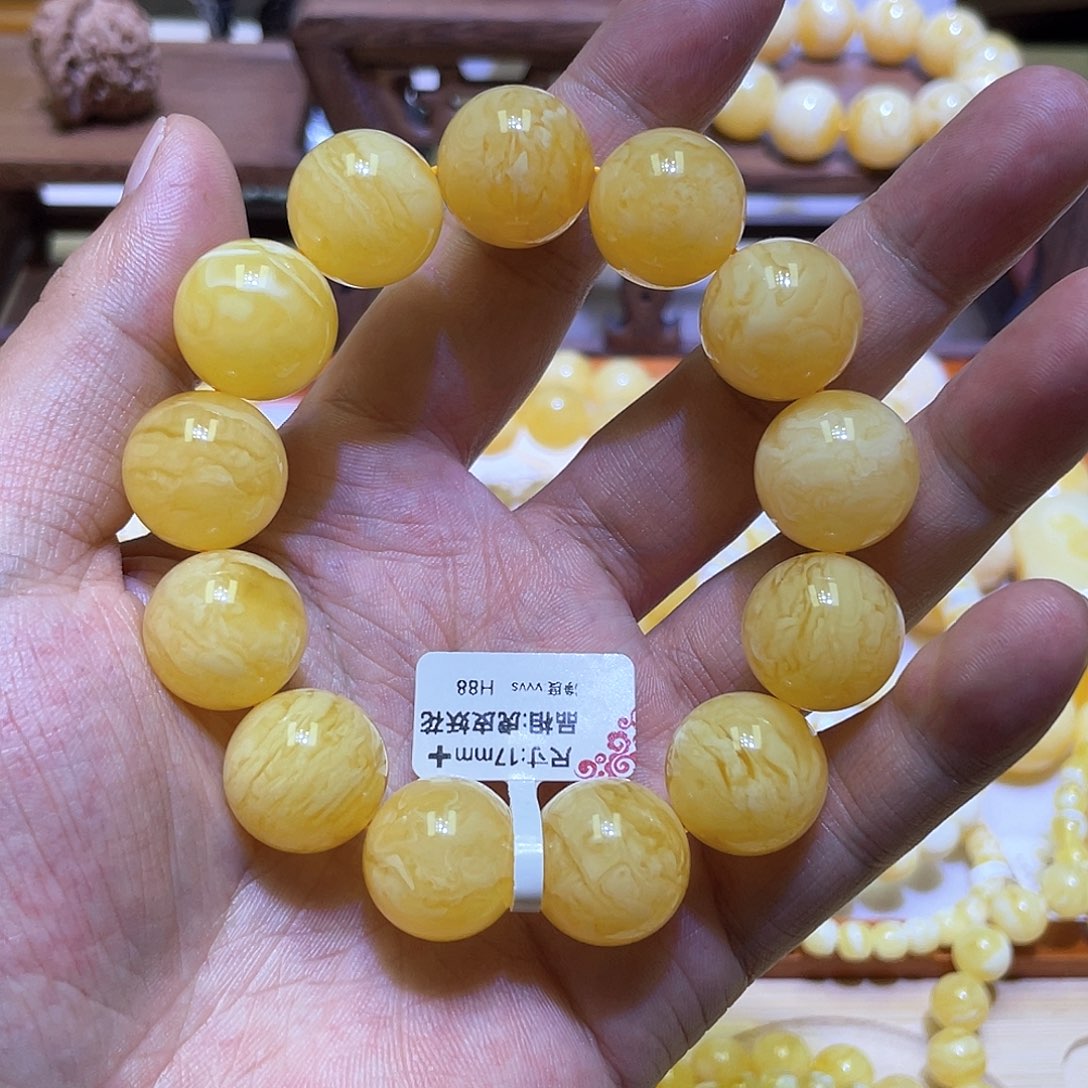 未镶嵌蜜蜡手串e****c17m➕虎皮