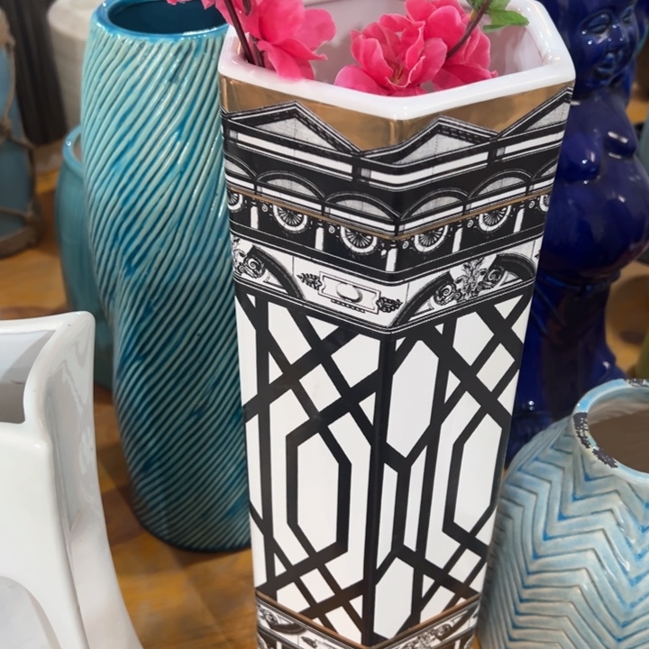 陶瓷花瓶摆件外贸出口微瑕捡漏