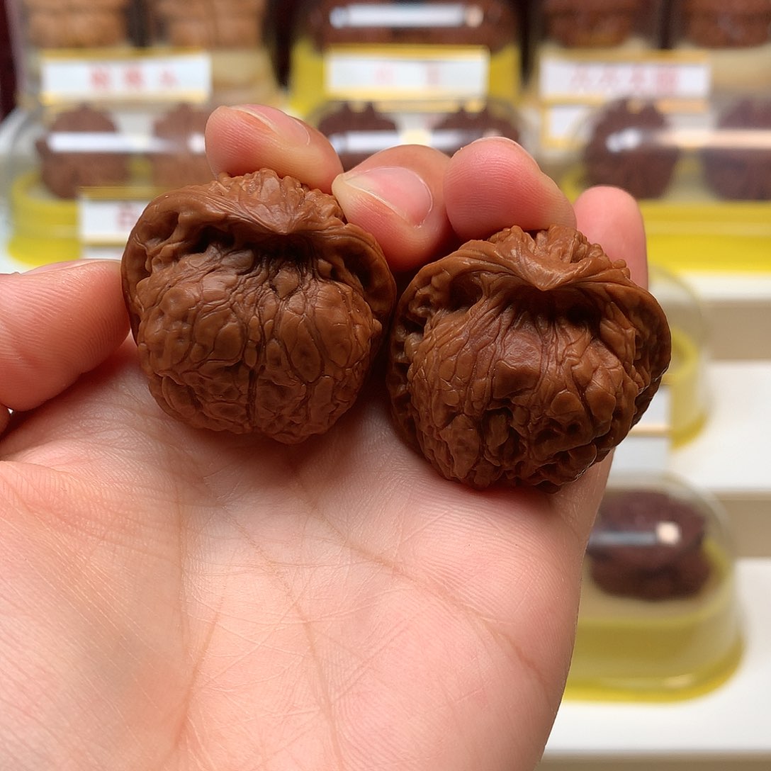 文玩核桃把件官帽蛇