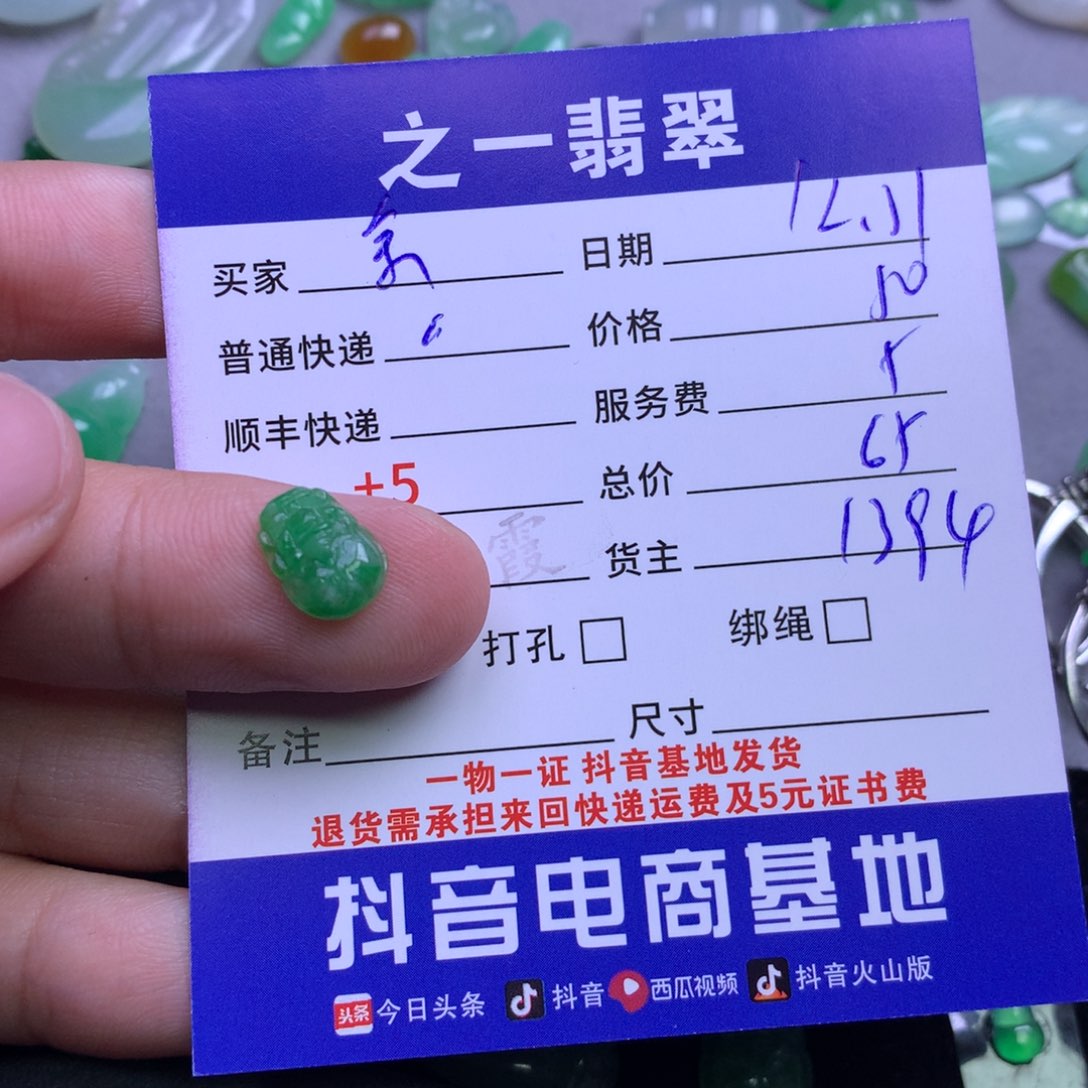 颈饰未镶嵌翡翠余**好