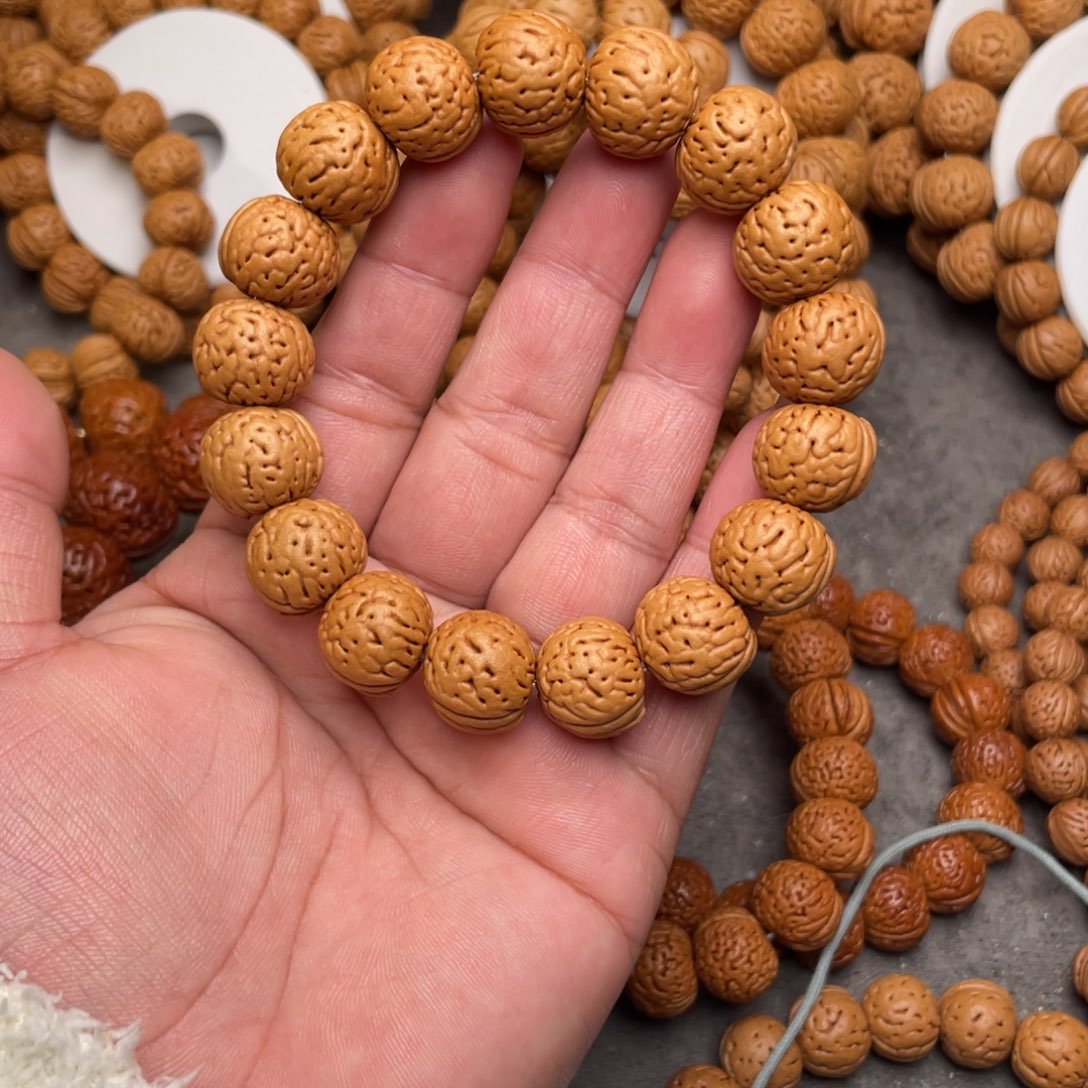 手串桃核桃核金丹闪17