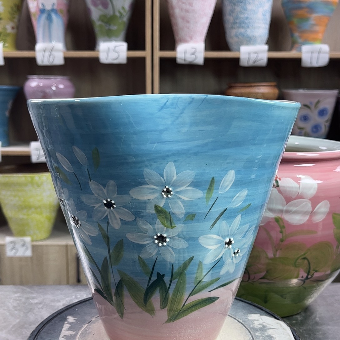 景德镇陶瓷花盆花盆